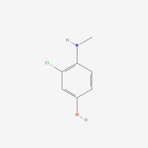 3-chloro-4-(methylamino)phenol (CAS: 872811-25-1) - Related Chemical Product