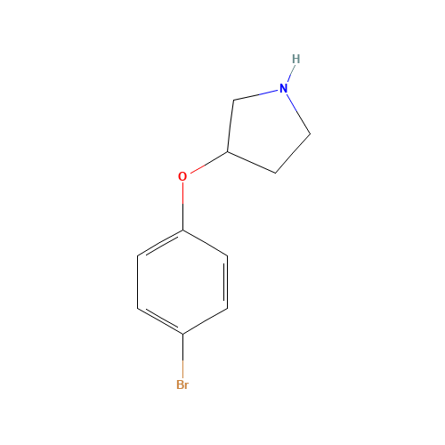 3-(4-bromophenoxy)pyrrolidine (CAS: 337912-68-2) - Related Chemical Product