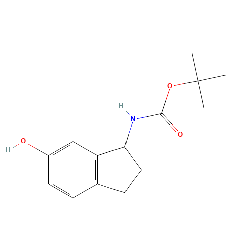 tert-butyl N-(6-hydroxy-2,3-dihydro-1H-inden-1-yl)carbamate (CAS: 209394-60-5) - Related Chemical Product