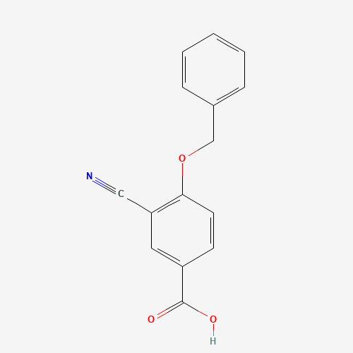 3-cyano-4-phenylmethoxybenzoic acid (CAS: 946007-61-0) - Related Chemical Product