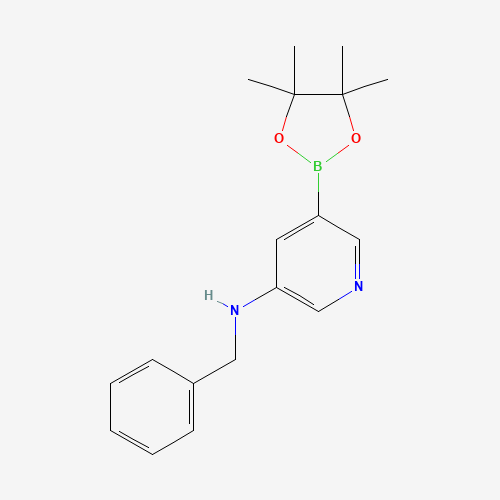 N-benzyl-5-(4,4,5,5-tetramethyl-1,3,2-dioxaborolan-2-yl)pyridin-3-amine (CAS: 1201645-45-5) - Related Chemical Product