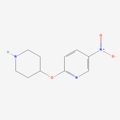 5-nitro-2-piperidin-4-yloxypyridine (CAS: 916345-54-5) - Related Chemical Product