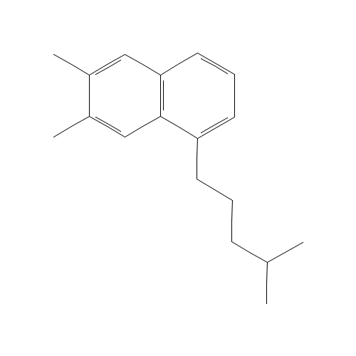 6,7-dimethyl-1-(4-methylpentyl)naphthalene (CAS: 204256-07-5) - Related Chemical Product