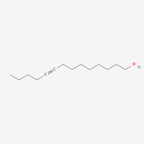 tetradec-9-yn-1-ol (CAS: 60037-69-6) - Chemical Structure and Molecular Formula 
