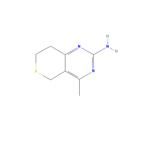 4-methyl-7,8-dihydro-5H-thiopyrano[4,3-d]pyrimidin-2-amine (CAS: 685123-96-0) - Related Chemical Product