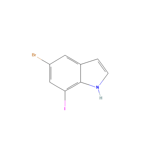 5-bromo-7-iodo-1H-indole (CAS: 123020-20-2) - Related Chemical Product