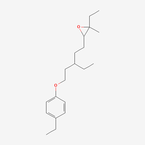 2-ethyl-3-[3-ethyl-5-(4-ethylphenoxy)pentyl]-2-methyloxirane (CAS: 57342-02-6) - Related Chemical Product