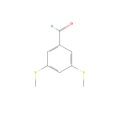 3,5-bis(methylsulfanyl)benzaldehyde (CAS: 161922-07-2) - Related Chemical Product