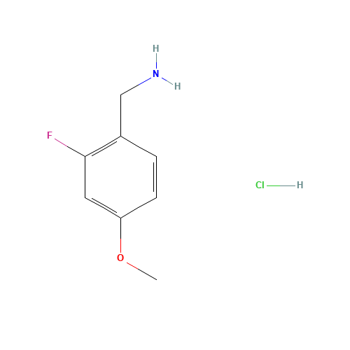 (2-fluoro-4-methoxyphenyl)methanamine;hydrochloride (CAS: 937783-85-2) - Related Chemical Product