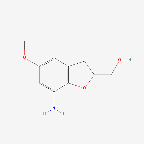 (7-amino-5-methoxy-2,3-dihydro-1-benzofuran-2-yl)methanol (CAS: 1373669-39-6) - Related Chemical Product