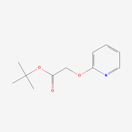 tert-butyl 2-pyridin-2-yloxyacetate (CAS: 280565-68-6) - Chemical Structure and Molecular Formula 
