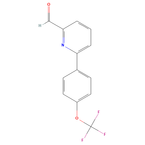 6-[4-(trifluoromethoxy)phenyl]pyridine-2-carbaldehyde (CAS: 887979-25-1) - Related Chemical Product