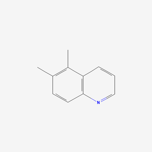 5,6-dimethylquinoline (CAS: 20668-30-8) - Chemical Structure and Molecular Formula 