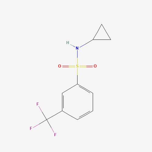 N-cyclopropyl-3-(trifluoromethyl)benzenesulfonamide (CAS: 882423-14-5) - Related Chemical Product
