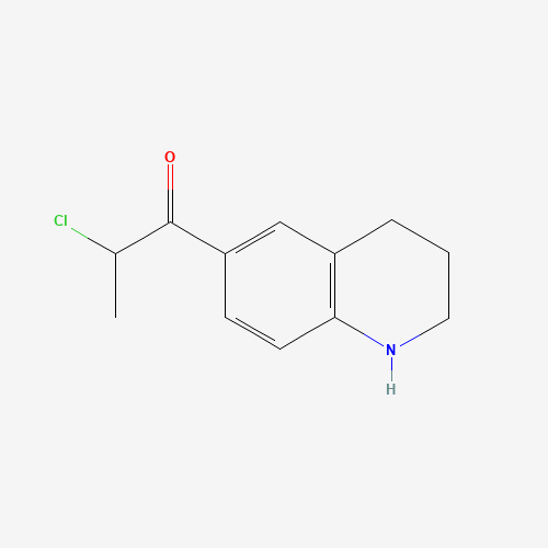 2-chloro-1-(1,2,3,4-tetrahydroquinolin-6-yl)propan-1-one (CAS: 120254-05-9) - Related Chemical Product
