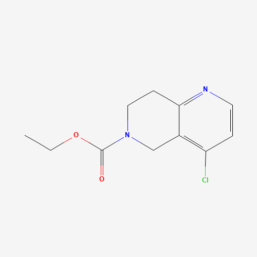 ethyl 4-chloro-7,8-dihydro-5H-1,6-naphthyridine-6-carboxylate (CAS: 1201845-49-9) - Related Chemical Product