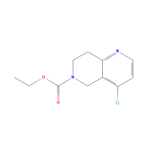 ethyl 4-chloro-7,8-dihydro-5H-1,6-naphthyridine-6-carboxylate (CAS: 1201845-49-9) - Related Chemical Product