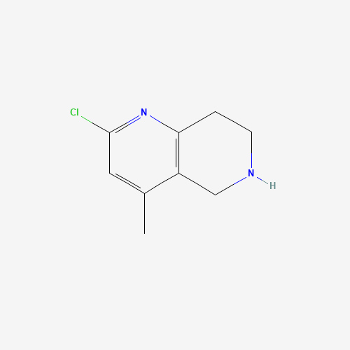 2-chloro-4-methyl-5,6,7,8-tetrahydro-1,6-naphthyridine (CAS: 1421253-94-2) - Related Chemical Product
