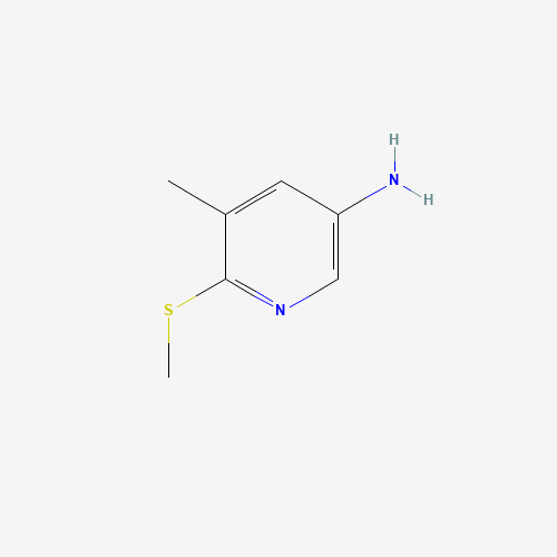 5-methyl-6-methylsulfanylpyridin-3-amine (CAS: 935252-77-0) - Related Chemical Product