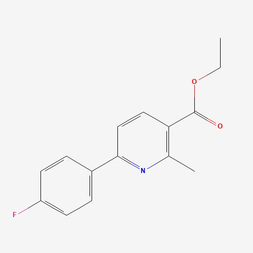 ethyl 6-(4-fluorophenyl)-2-methylpyridine-3-carboxylate (CAS: 31676-67-2) - Related Chemical Product