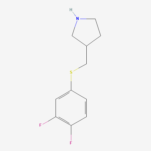 3-[(3,4-difluorophenyl)sulfanylmethyl]pyrrolidine (CAS: 1250139-35-5) - Related Chemical Product