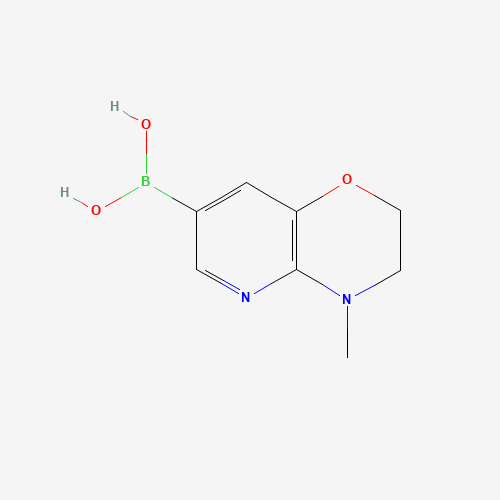 (4-methyl-2,3-dihydropyrido[3,2-b][1,4]oxazin-7-yl)boronic acid (CAS: 1314239-17-2) - Related Chemical Product