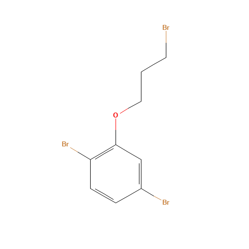 1,4-dibromo-2-(3-bromopropoxy)benzene (CAS: 1037206-46-4) - Related Chemical Product