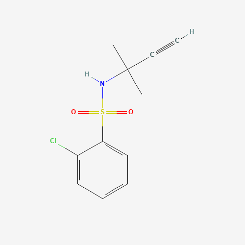 2-chloro-N-(2-methylbut-3-yn-2-yl)benzenesulfonamide (CAS: 898836-54-9) - Related Chemical Product