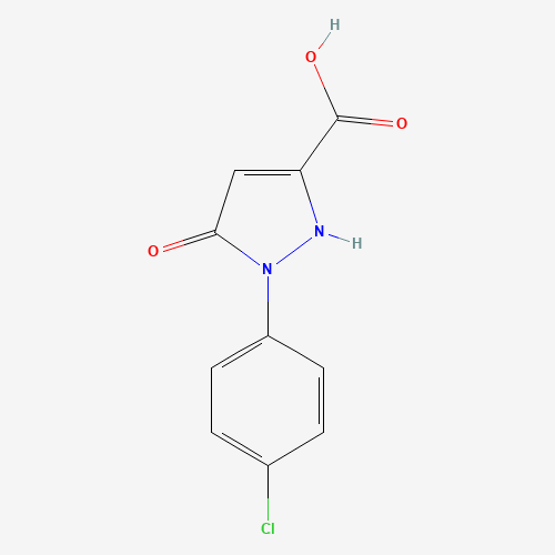 2-(4-chlorophenyl)-3-oxo-1H-pyrazole-5-carboxylic acid (CAS: 1020253-87-5) - Related Chemical Product