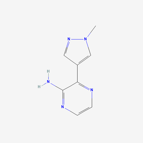 3-(1-methylpyrazol-4-yl)pyrazin-2-amine (CAS: 1451389-00-6) - Related Chemical Product