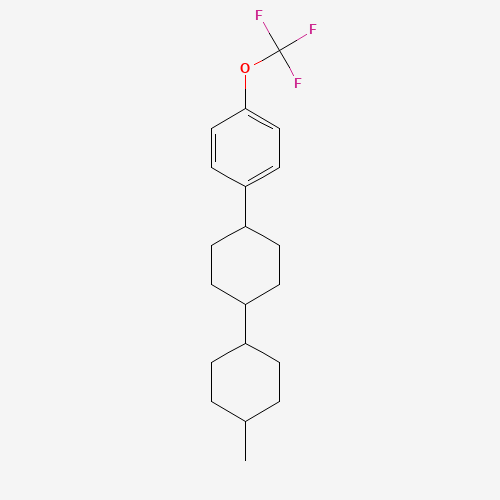 1-[4-(4-methylcyclohexyl)cyclohexyl]-4-(trifluoromethoxy)benzene (CAS: 281680-32-8) - Related Chemical Product