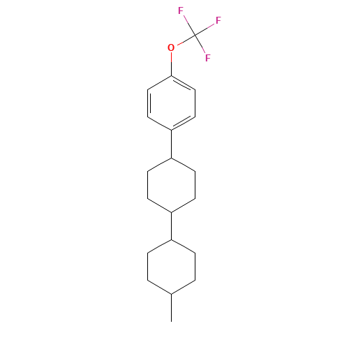 1-[4-(4-methylcyclohexyl)cyclohexyl]-4-(trifluoromethoxy)benzene (CAS: 281680-32-8) - Related Chemical Product