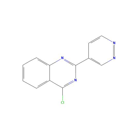4-chloro-2-pyridazin-4-ylquinazoline (CAS: 1313910-56-3) - Related Chemical Product