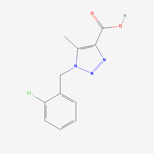 1-[(2-chlorophenyl)methyl]-5-methyltriazole-4-carboxylic acid (CAS: 1034738-41-4) - Related Chemical Product