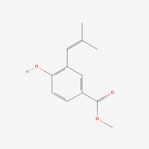 methyl 4-hydroxy-3-(2-methylprop-1-enyl)benzoate (CAS: 565450-40-0) - Related Chemical Product