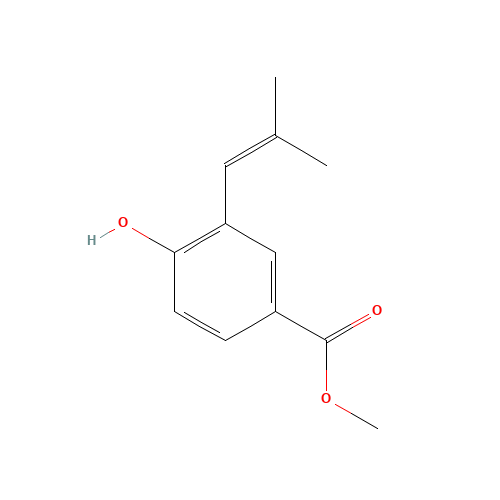 methyl 4-hydroxy-3-(2-methylprop-1-enyl)benzoate (CAS: 565450-40-0) - Related Chemical Product