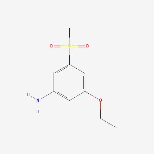 3-ethoxy-5-methylsulfonylaniline (CAS: 1335496-14-4) - Related Chemical Product