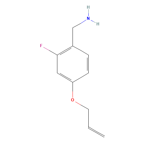 (2-fluoro-4-prop-2-enoxyphenyl)methanamine (CAS: 1233026-07-7) - Related Chemical Product