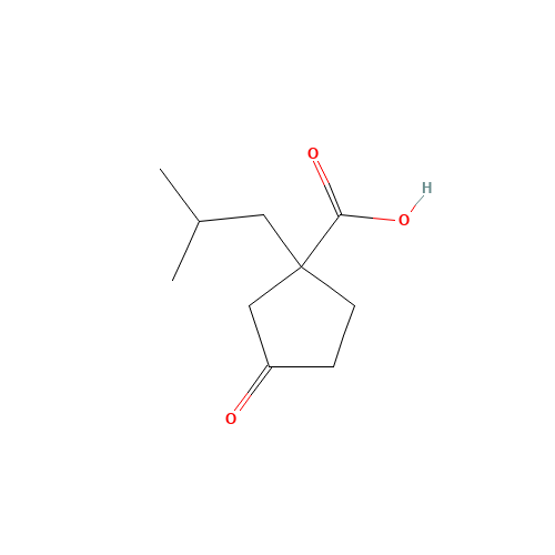 1-(2-methylpropyl)-3-oxocyclopentane-1-carboxylic acid (CAS: 400770-68-5) - Related Chemical Product