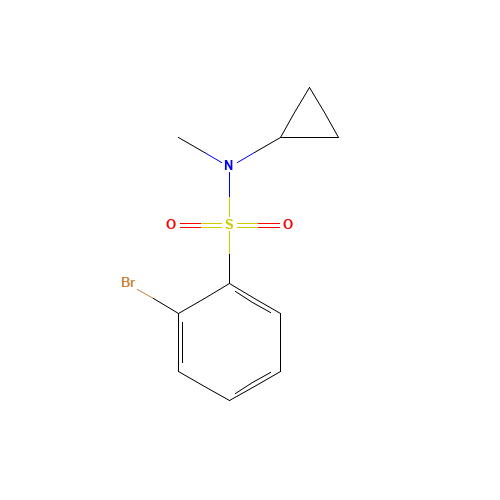 2-bromo-N-cyclopropyl-N-methylbenzenesulfonamide (CAS: 1178457-15-2) - Related Chemical Product