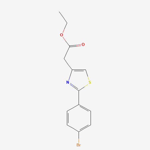 ethyl 2-[2-(4-bromophenyl)-1,3-thiazol-4-yl]acetate (CAS: 17969-17-4) - Related Chemical Product