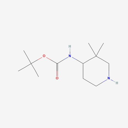 tert-butyl N-(3,3-dimethylpiperidin-4-yl)carbamate (CAS: 544443-41-6) - Related Chemical Product