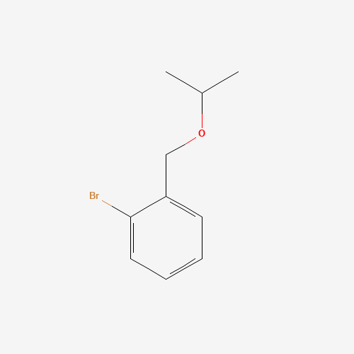 1-bromo-2-(propan-2-yloxymethyl)benzene (CAS: 181885-71-2) - Chemical Structure and Molecular Formula 