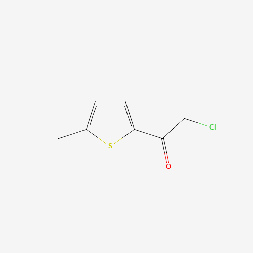 2-chloro-1-(5-methylthiophen-2-yl)ethanone (CAS: 31772-42-6) - Chemical Structure and Molecular Formula 