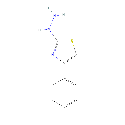 (4-phenyl-1,3-thiazol-2-yl)hydrazine (CAS: 34176-52-8) - Related Chemical Product