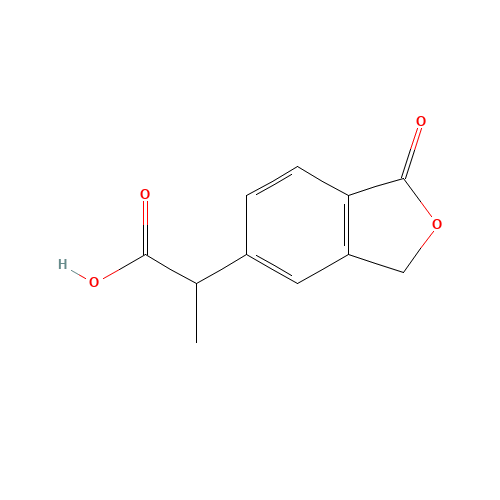 2-(1-oxo-3H-2-benzofuran-5-yl)propanoic acid (CAS: 1374574-09-0) - Related Chemical Product