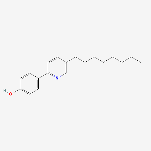 4-(5-octyl-1H-pyridin-2-ylidene)cyclohexa-2,5-dien-1-one (CAS: 110500-54-4) - Chemical Structure and Molecular Formula 