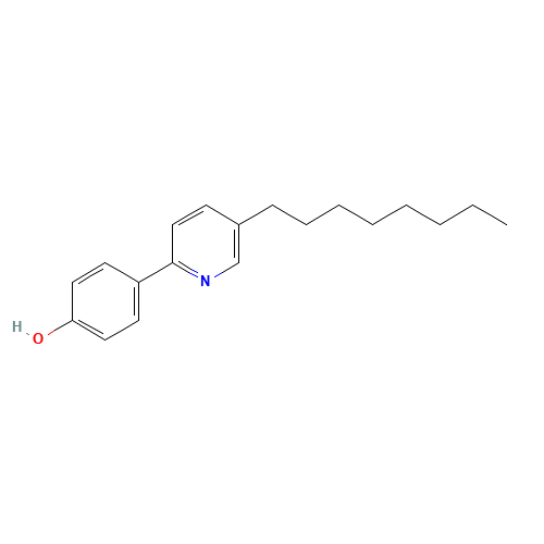 4-(5-octyl-1H-pyridin-2-ylidene)cyclohexa-2,5-dien-1-one (CAS: 110500-54-4) - Related Chemical Product