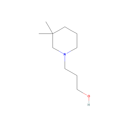 3-(3,3-dimethylpiperidin-1-yl)propan-1-ol (CAS: 110514-24-4) - Related Chemical Product