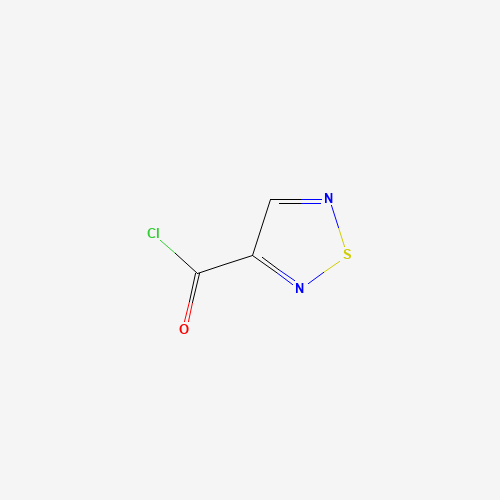 1,2,5-thiadiazole-3-carbonyl chloride (CAS: 30853-22-6) - Chemical Structure and Molecular Formula 
